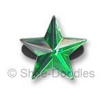 Star Crystal Green Charm